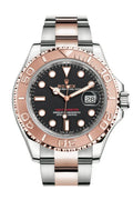 Yacht-Master 40 Black Dial Automatic Men's Steel and 18K Everose Gold Oyster Watch 126621.