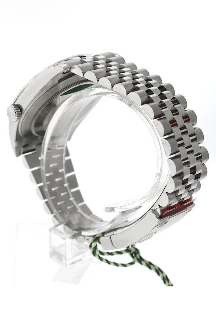 Datejust 41 Dark Rhodium Dial Automatic Men's Jubilee Watch 126300.