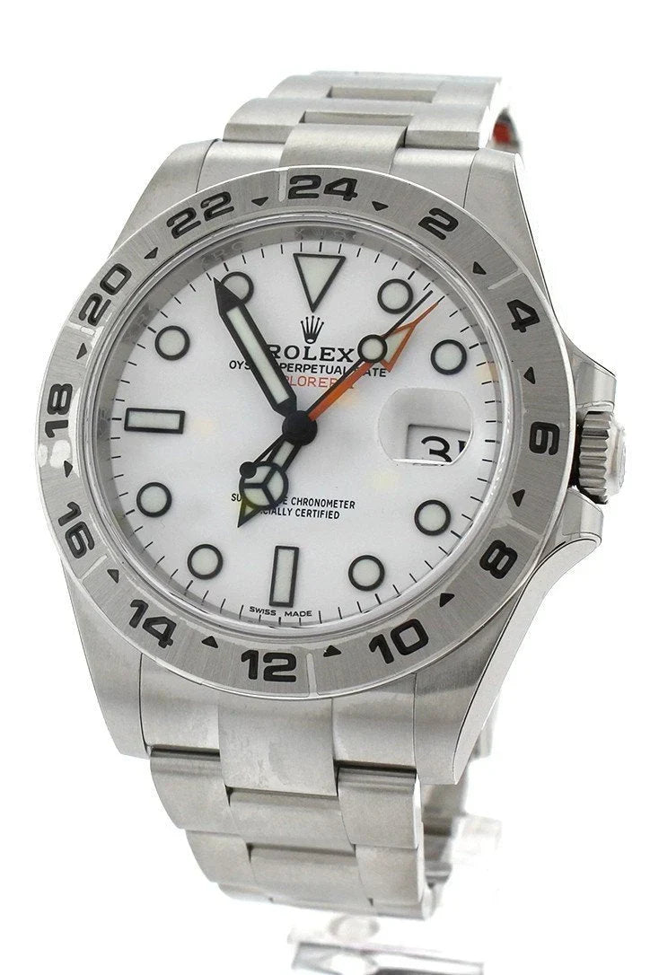 Explorer II White Dial Stainless Steel Men's Watch 216570.
