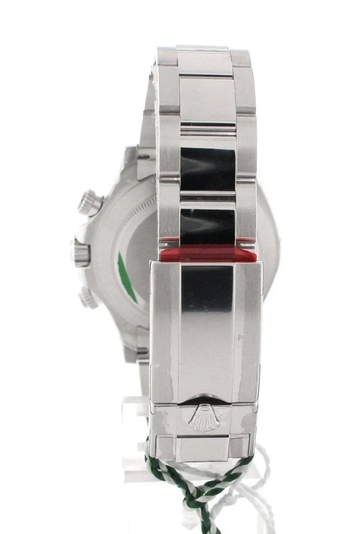 Cosmograph Daytona Ice Blue 8 Baguette Diamond Platinum Mens Watch 116506.