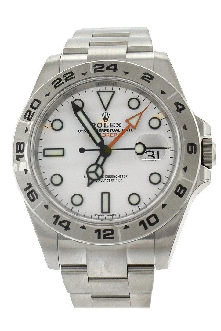 Explorer II White Dial Stainless Steel Men's Watch 216570.