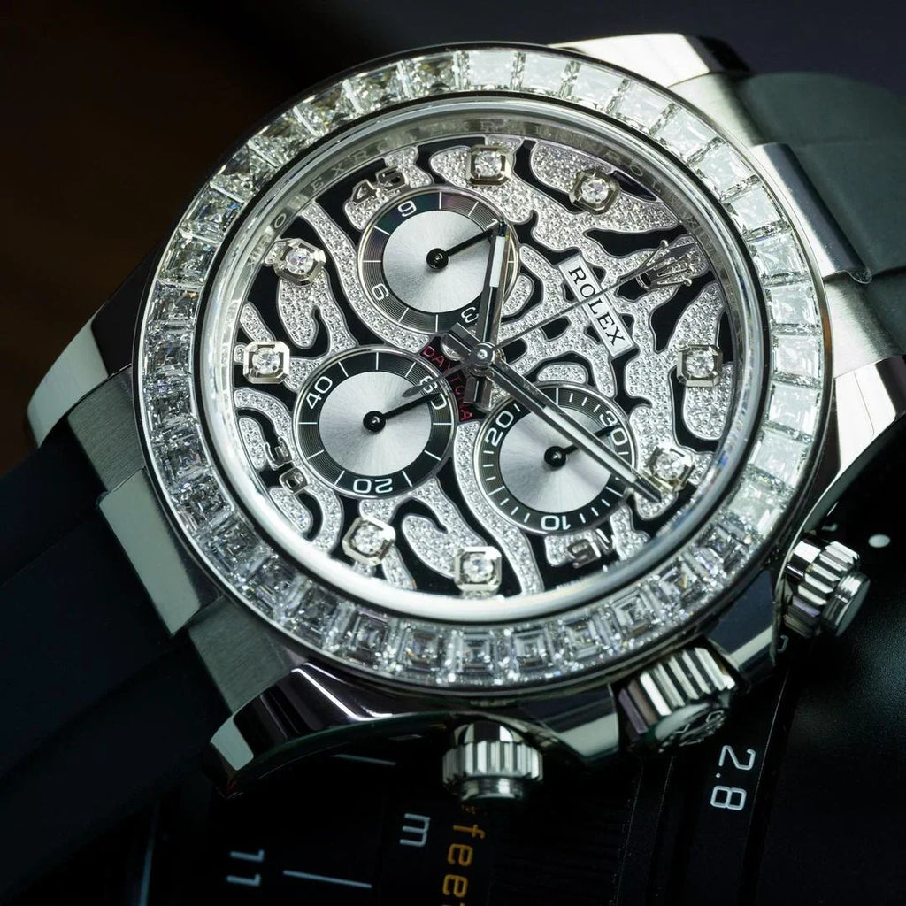 Rolex Daytona 116589TBR "Eye of the Tiger" White Gold UNWORN