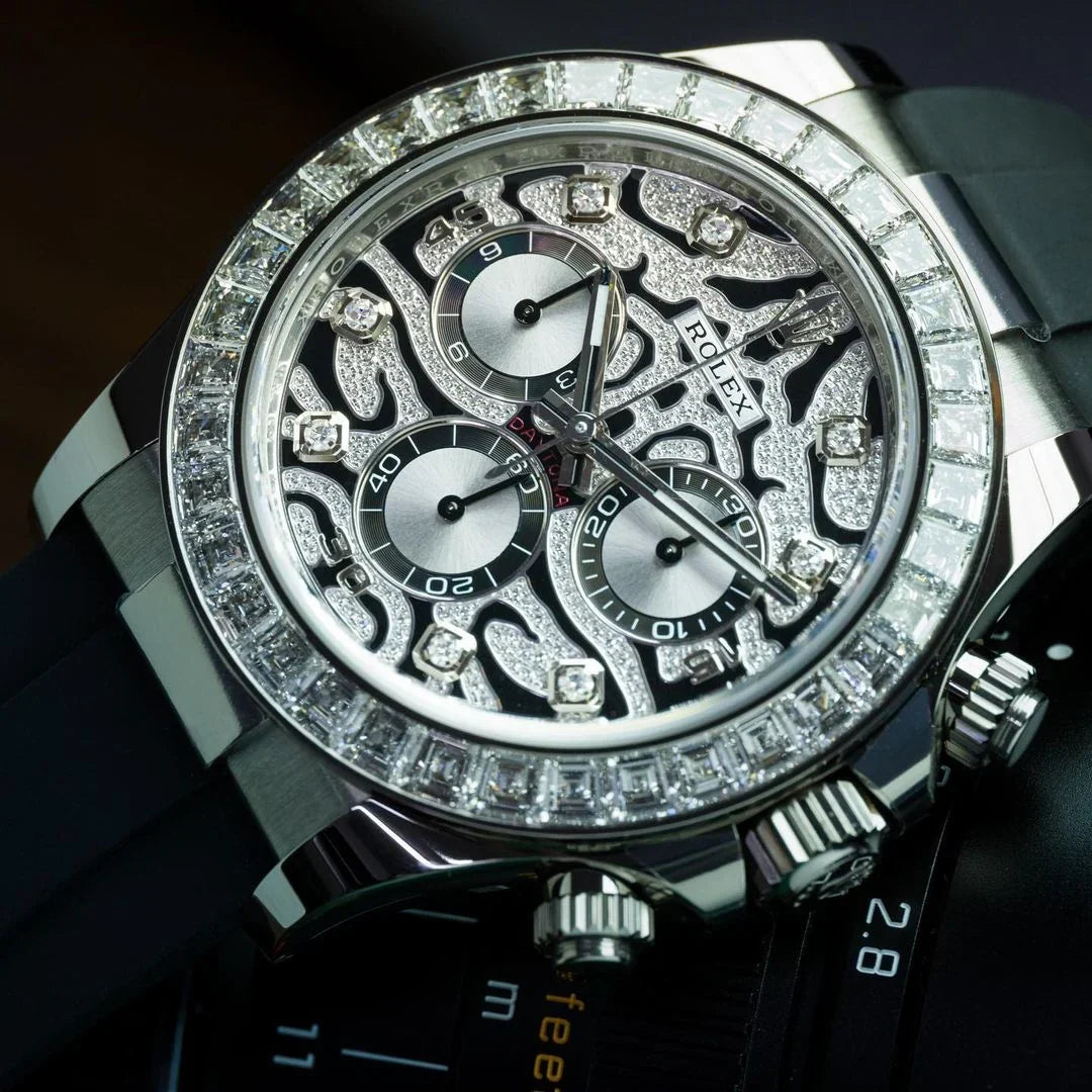 Rolex Daytona 116589TBR "Eye of the Tiger" White Gold UNWORN