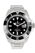 Sea Dweller Black Dial Stainless Steel Mens Watch 126600.