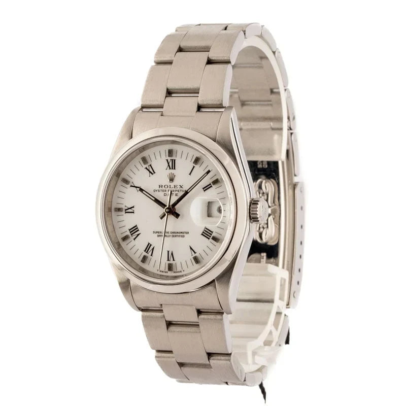Pre-Owned Rolex Date 15200