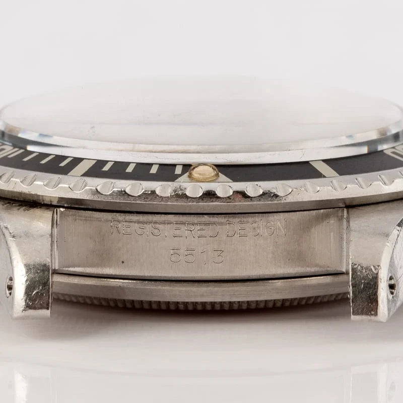 Vintage Rolex Submariner 5513 Stainless Steel