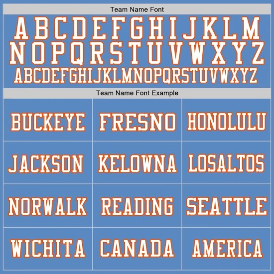 Custom Light Blue Orange-White Mesh Jersey