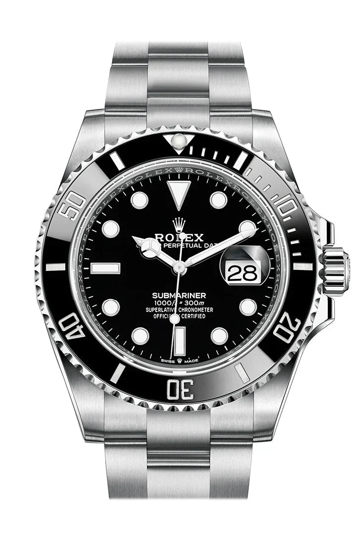 Submariner 41 Automatic Chronometer Black Dial Men's Watch 126610LN New Release 2020.