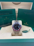 GMT-Master II Pepsi Oyster Bracelet 126710BLRO 2021 Unworn.