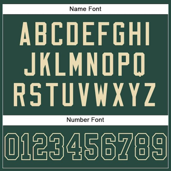 Custom Green Green-Cream Mesh Jersey