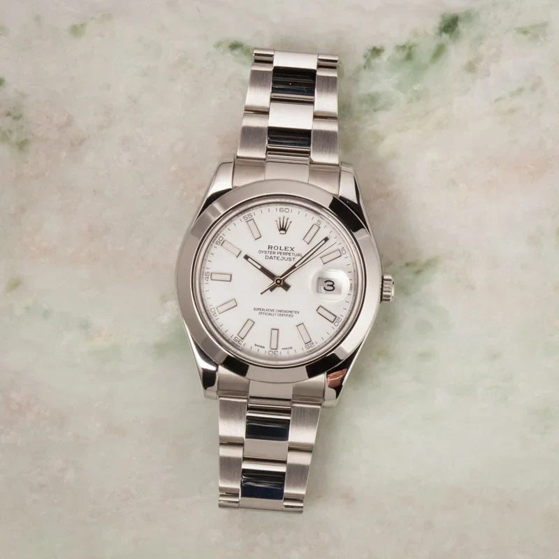 Rolex Datejust II 116300 White
