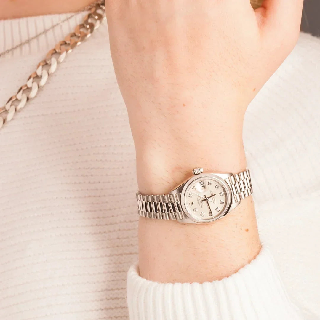 Ladies Rolex President 79166 Diamond Dial