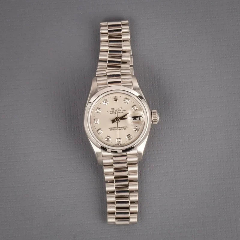 Ladies Rolex President 79166 Diamond Dial