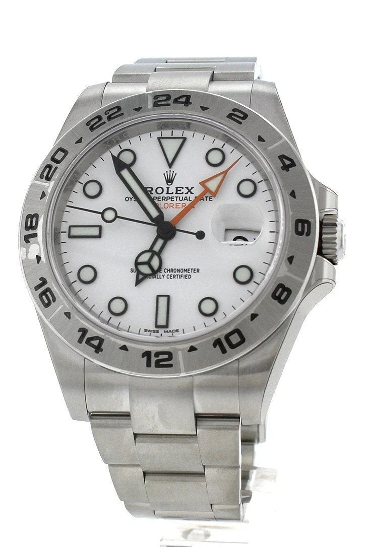 Explorer II White Dial Stainless Steel Men's Watch 216570.