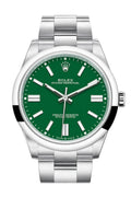 Oyster Perpetual 41 Green Dial Oyster Bracelet Watch 124300.