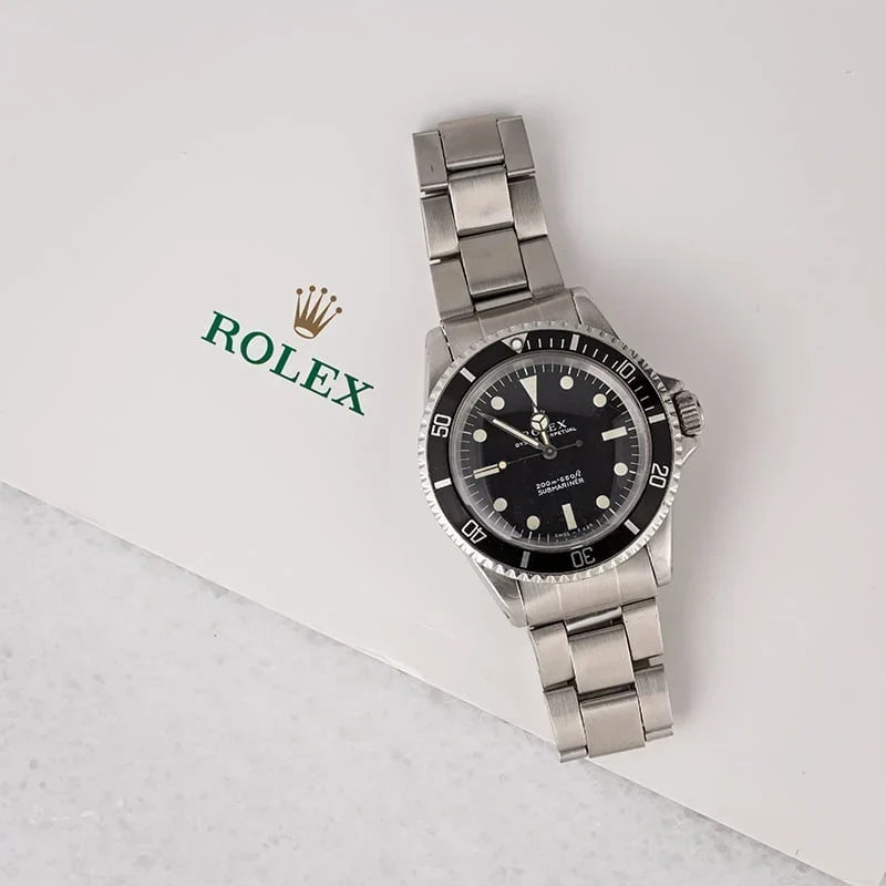 Vintage Rolex Submariner Ref 5513 "Meters First"
