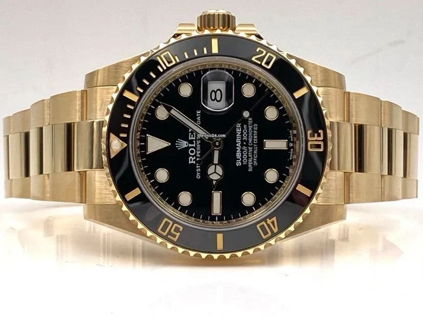 Submariner Date 41mm Black Dial Yellow Gold 126618LN Unworn 2021.