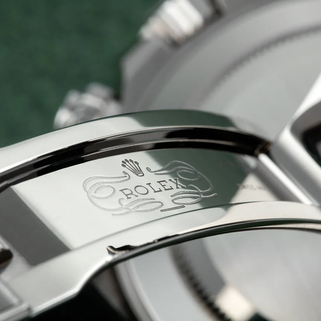 Rolex Daytona White Gold Steel Dial Oysterflex Strap 116519ln-0027